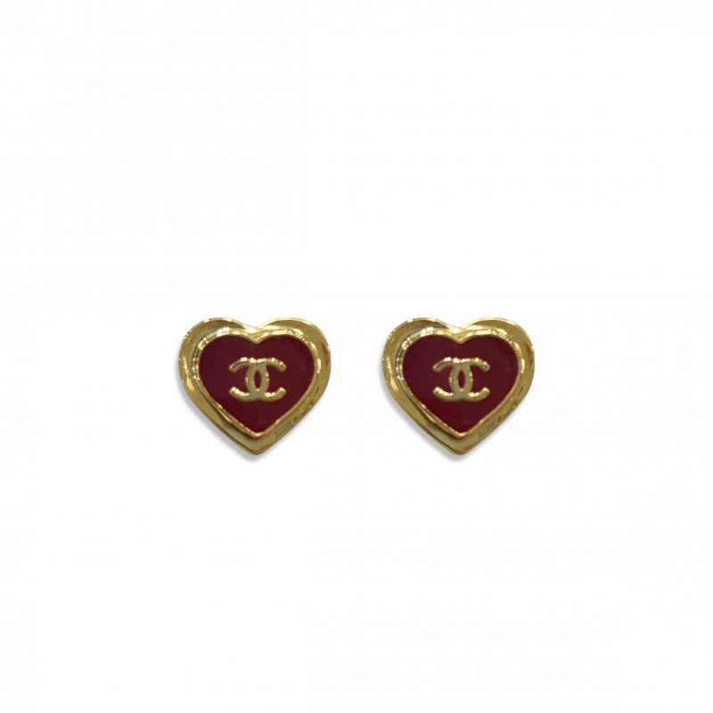 (image for) CHANEL HEART EARRINGS