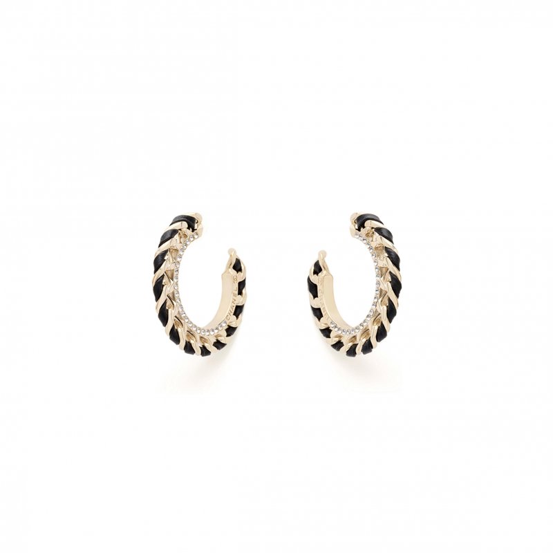 (image for) CHANEL HOOP EARRINGS ABG724