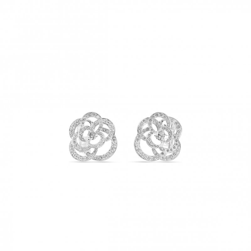 (image for) CHANEL FIL DE CAMÉLIA EARRINGS J2672