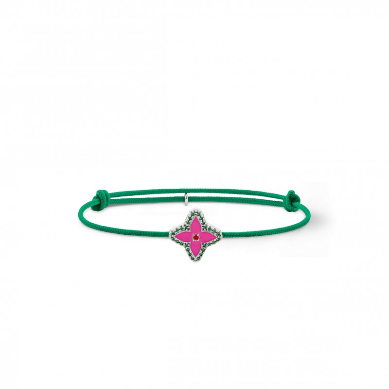 (image for) LOUIS VUITTON MONOGRAM FLOWER STESIA BRACELET M02412