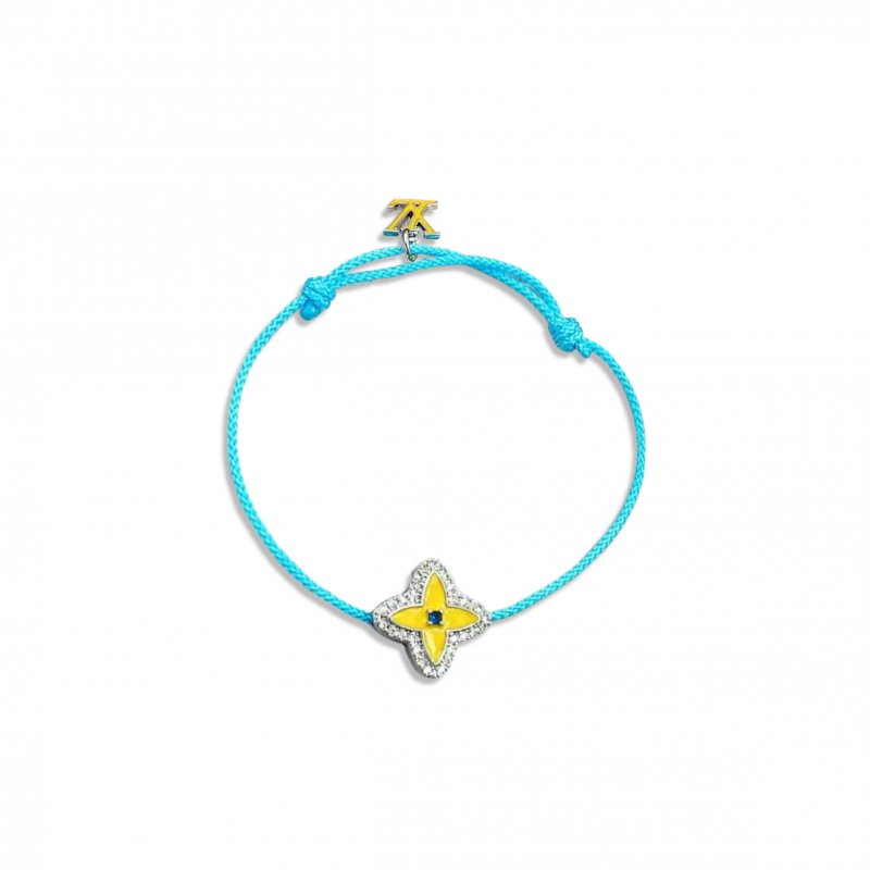 (image for) LOUIS VUITTON MONOGRAM FLOWER STESIA BRACELET