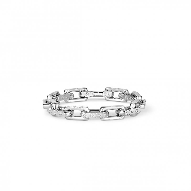 (image for) LOUIS VUITTON MONOGRAM CHAIN BRACELET M00308