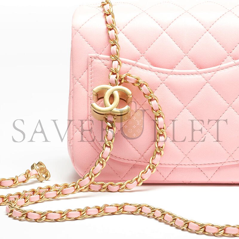 CHANEL MINI FLAP BAG AS5758 (18*13*7cm) [M32512] Shoes Jewelry Bag Watch Clothing 