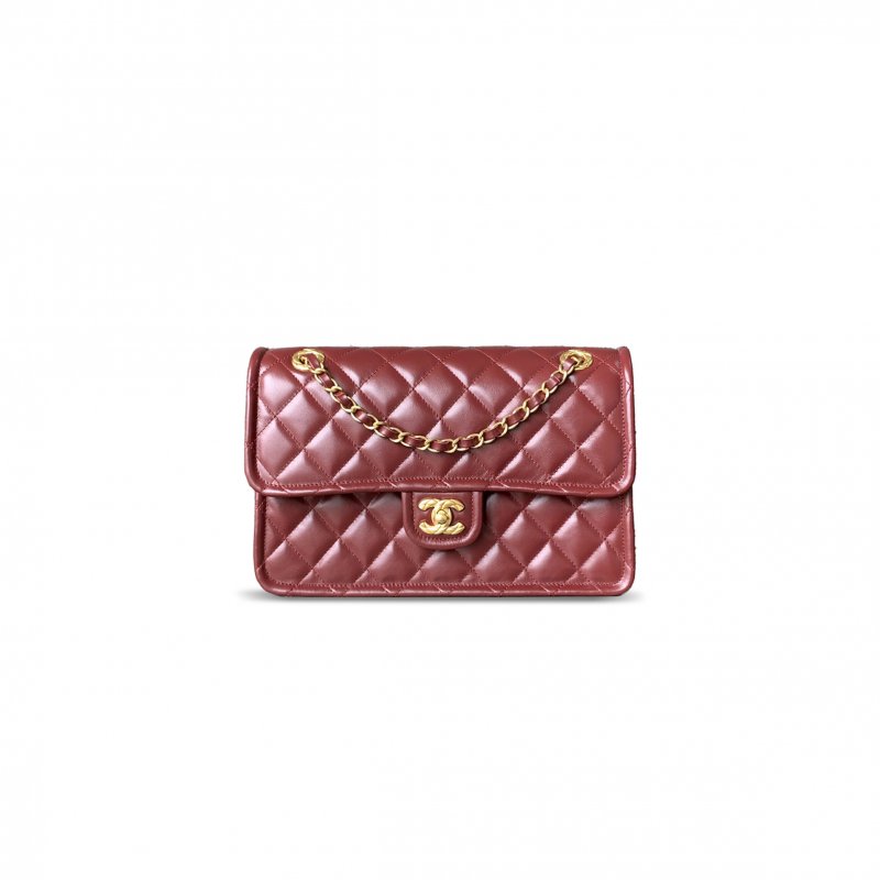 (image for) CHANEL LARGE 24K SWEET CRUSH FLAP BAG AS5154 (28*19.5*7cm)