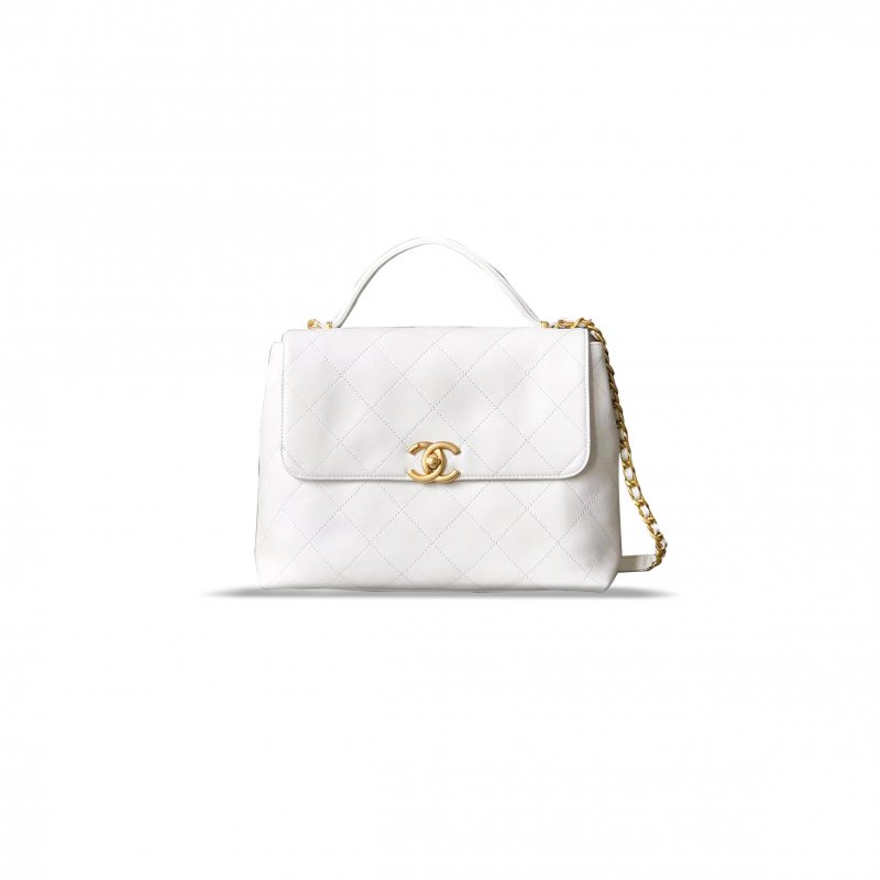 (image for) CHANEL LARGE FLAP BAG WITH TOP HANDLE AS5467 (33*26*9cm)