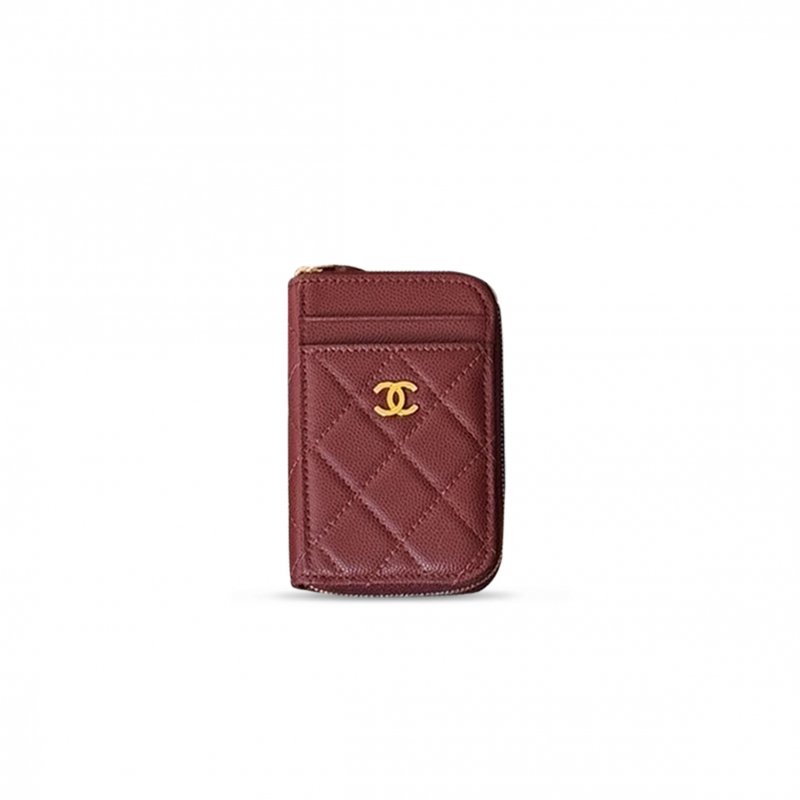 (image for) CHANEL SHORT ZIPPER WALLET AP1650 (11*7.5*2cm)