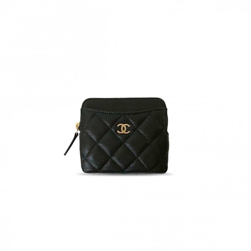 (image for) CHANEL GRAINED CALFSKIN COIN PURSE COIN CASE (11*9.5*1.5cm)