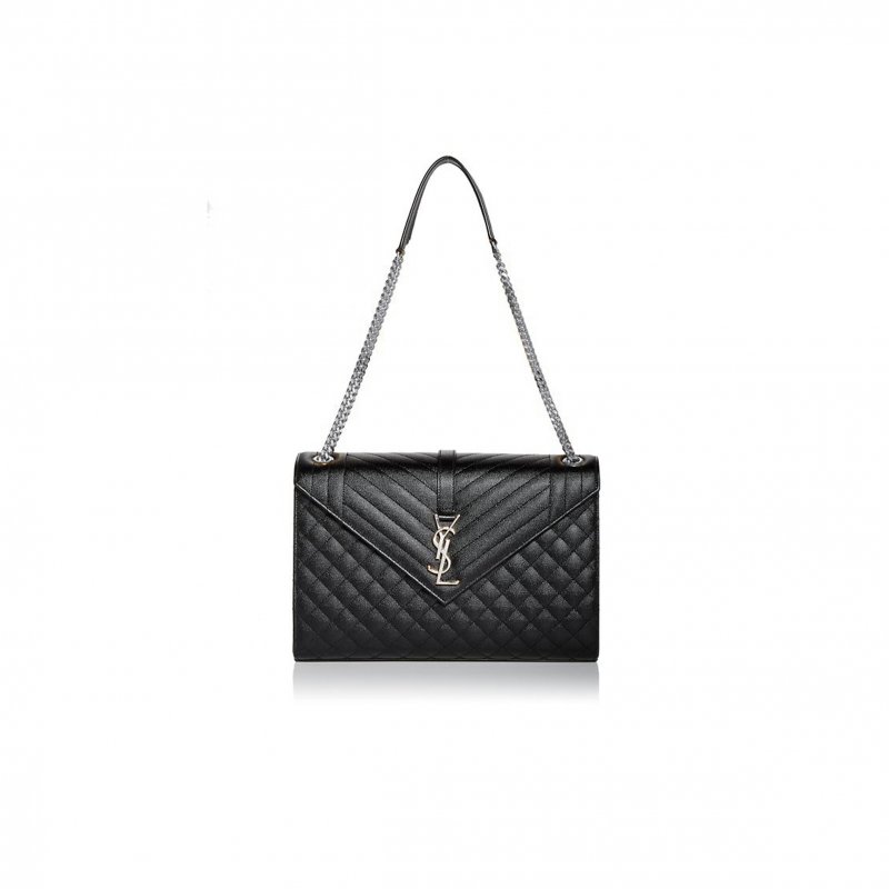 (image for) YSL ENVELOPE LARGE QUILTED LEATHER CROSSBODY 4167088 (31*22*7.5cm)