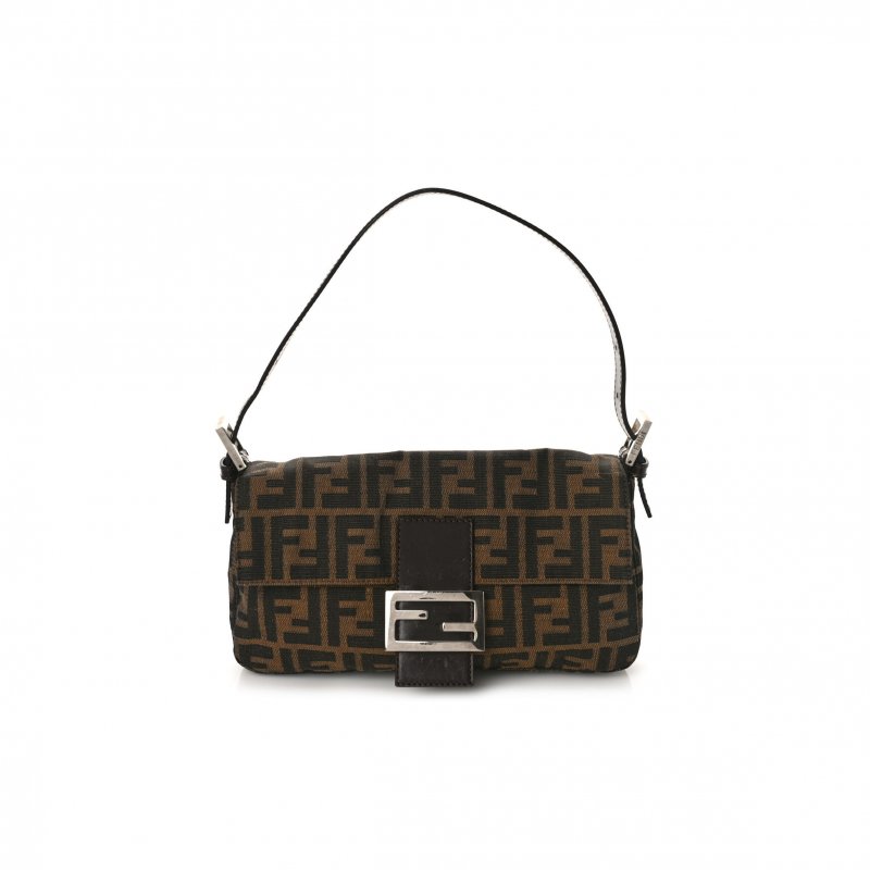 (image for) FENDI ZUCCA BAGUETTE TOBACCO (25*15*3cm)