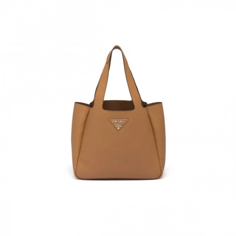 (image for) PRADA SMALL LEATHER TOTE BAG 1BG335 (25*21.5*14cm)