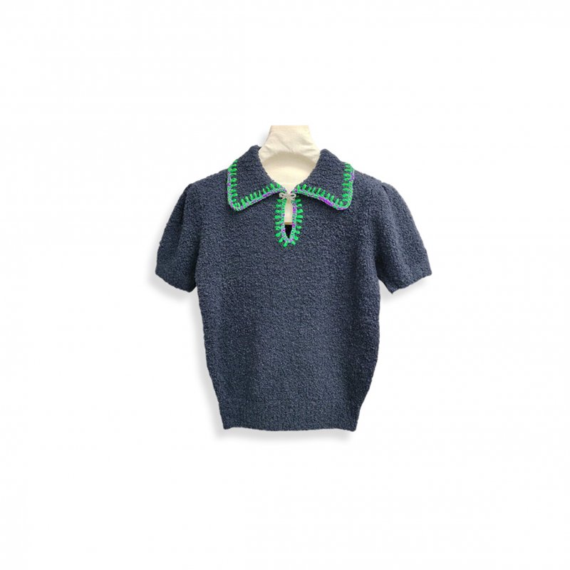 (image for) CHANEL KNITTED SHORT SLEEVES